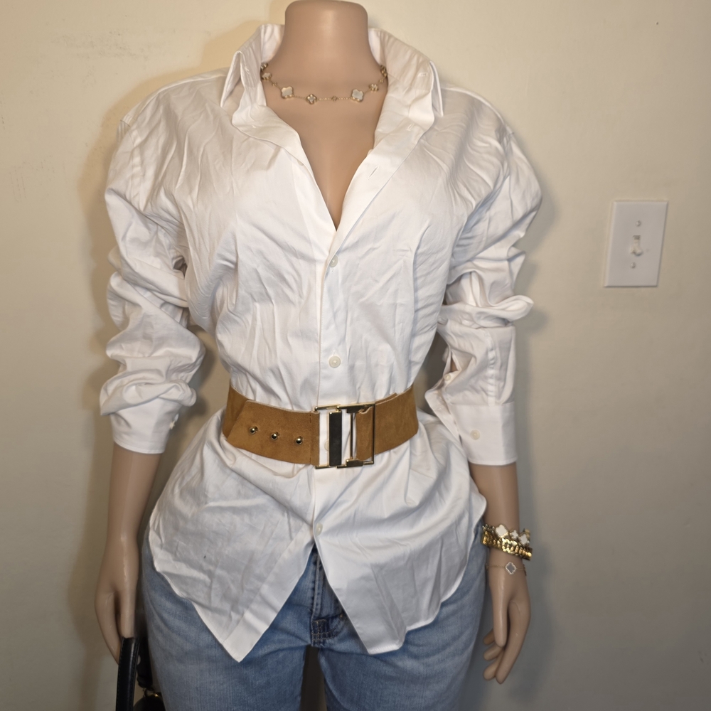 ☆Elegantly Waisted Tan Suede Belt for Women☆